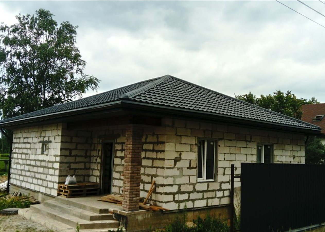 Черепица Budmat, объект в г.Полоцк